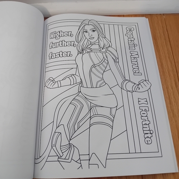 New  Unused Kids Teens Deluxe Fortnite Colouring‎ Book 100+ Pages To Color - Picture 7 of 9